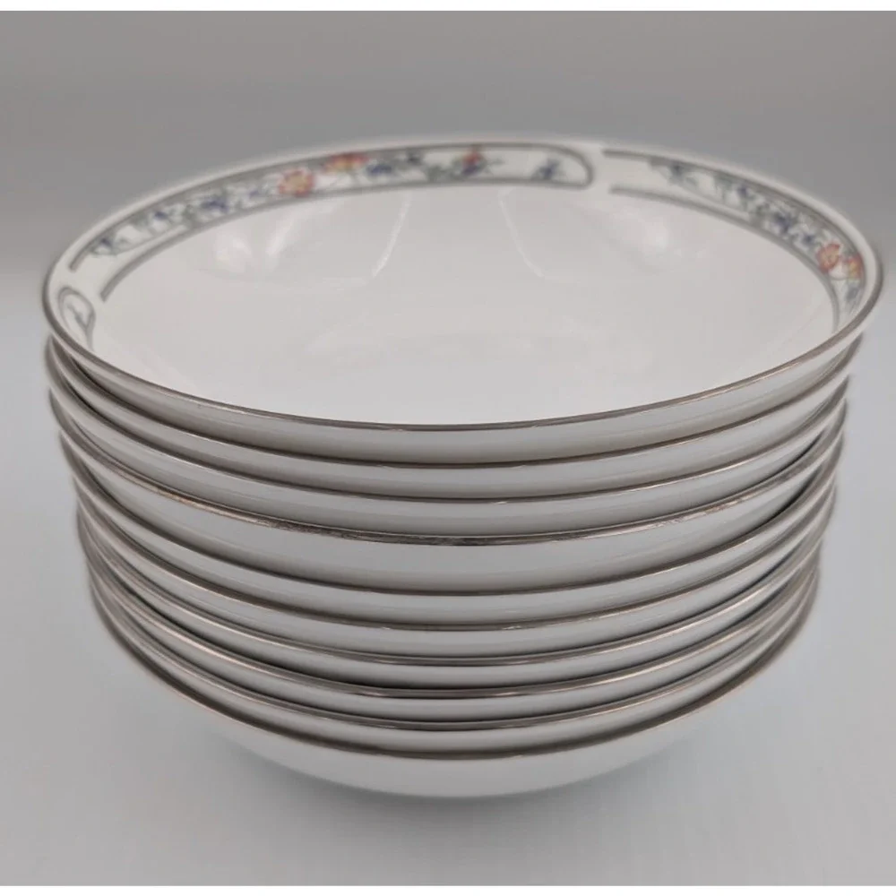 Royal Doulton Arlington Coupe Cereal Bowl Set of 10 Bowls 7